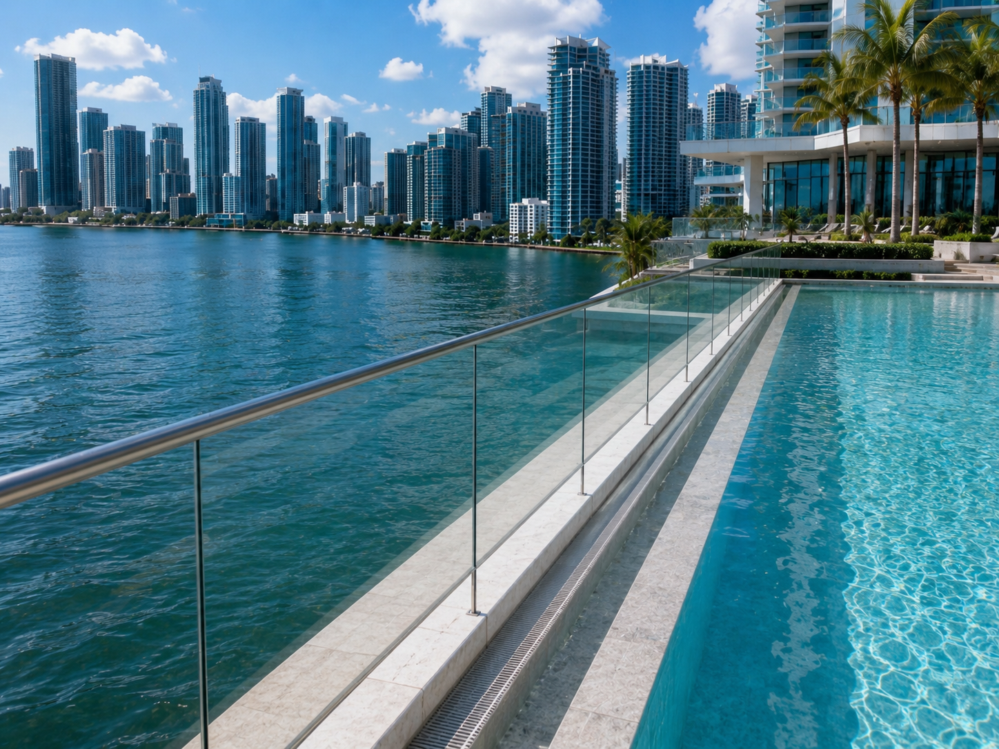 Glass railing